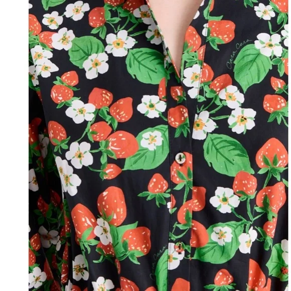 Cara Cara Robin Dress - Wild Black Strawberry - Picture 3 of 9